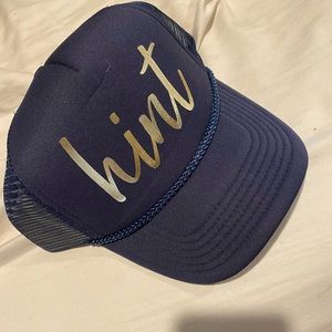 Navy Blue Netted Snap Back Brand: Hint Fashions All size fit all